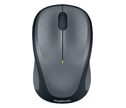 Miš LOGITECH M235, optički, bežični, Unifying receiver, sivi, USB