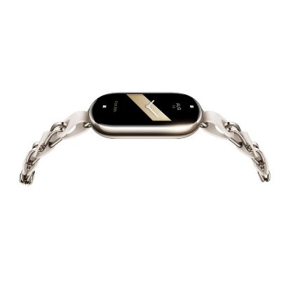 Zamjenski remen za XIAOMI Smart Band 8, Chain Strap, bijeli