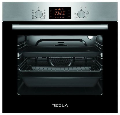 Ugradbena pećnica TESLA BO900SX, 80 l, 2500 W, Energetski razred A, inox