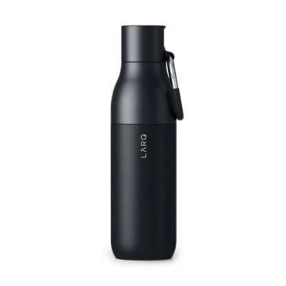 Boca za vodu LARQ, s filterom, 0.74l, crna
